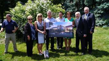 Lambton College hosts official ground breaking ceremony for new world class education facilities. June 22, 2016 (BlackburnNews.com photo by Melanie Irwin)