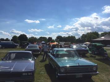 Thousands descend on Bothwell's Victoria Park for the annual Bothwell car show, August 6, 2016. (Photo by the Blackburn Radio Summer Patrol)
