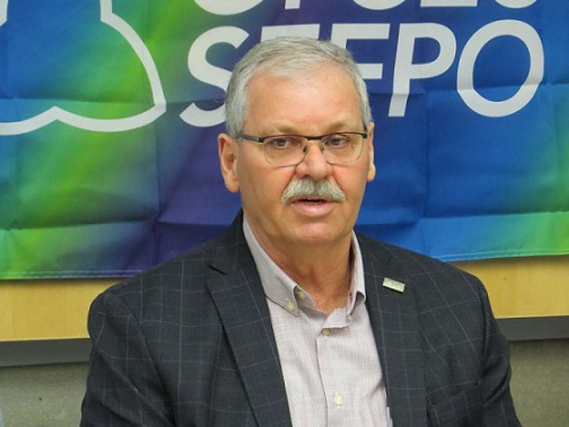 Warren "Smokey" Thomas, president of the Ontario Public Service Employees Union. File photo by Miranda Chant, Blackburn News.