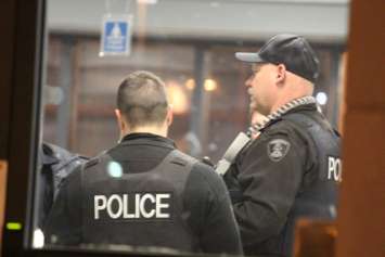 The Windsor police Explosive Disposal Unit attended the Detroit-Windsor Tunnel after a suspicious package was found on January 20, 2015. (Photo by Jason Viau)