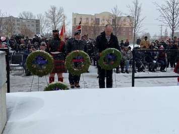 Remembrance Day ceremony in LaSalle, November 11, 2019 (Provided by @TownofLaSalle)