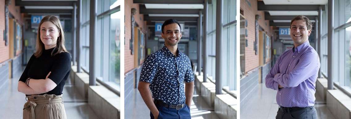 Drs. Faith Moore, Adib Shamsuddin, and Noah Liberman (Courtesy Chatham-Kent Health Alliance)