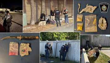 The Sarnia Police Service conduct an enforcement sweep - Sept. 29/25 (Photo courtesy of Sarnia Police Service)