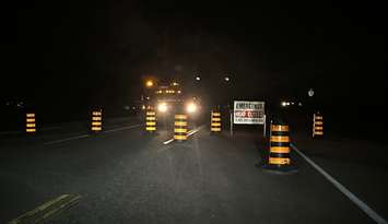 (Hwy.3 closure on Tuesday, November 4 courtesy of Tori Roovers)