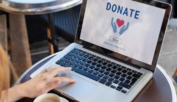 Fundraising.  Photo by anyaberkut. Collection: 	iStock / Getty Images Plus  via Getty images. 