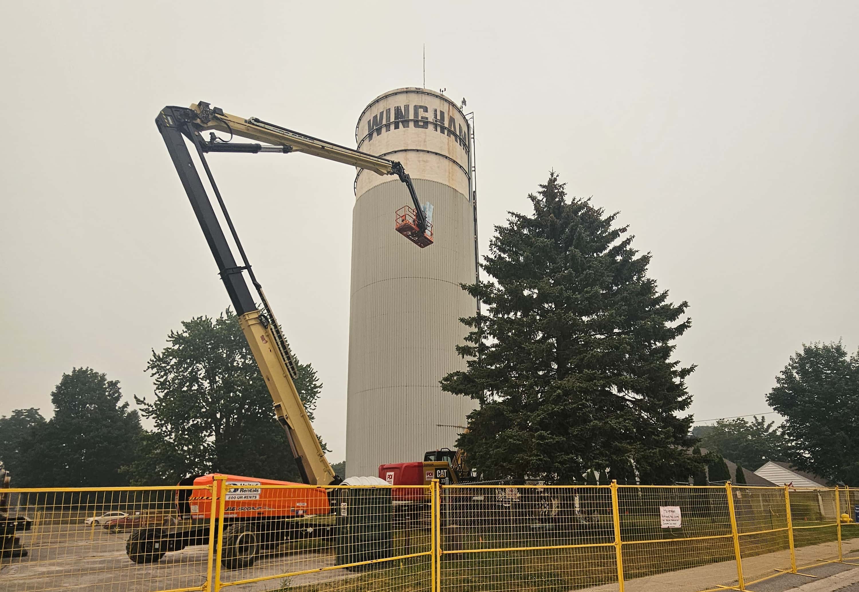 Water pressure issues in Wingham as standpipe goes offline
