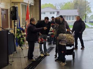 2023 Day of Mourning Ceremony in Sarnia. Sarnia News Today photo by Stephanie Chaves.