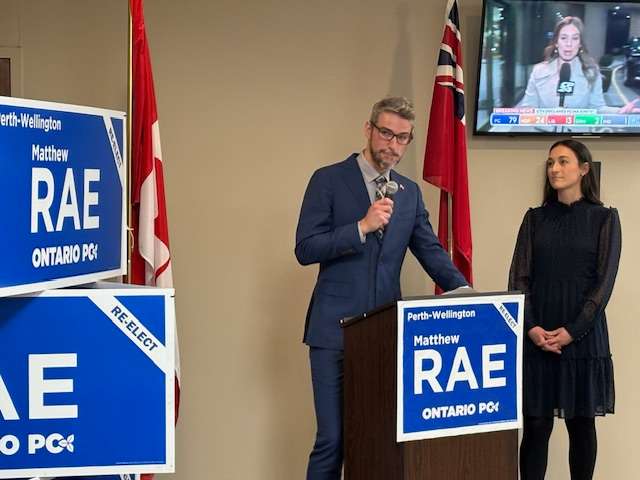 Perth-Wellington MPP Matthew Rae announces OMPF funding