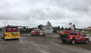 Scene Monday, Sept. 10th at J.H. Keeso and Sons Lumber, Listowel (Photo by Ryan Drury)