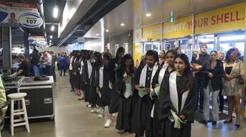 2022 Lambton College graduates. June 8, 2022. (Photo by Natalia Vega)