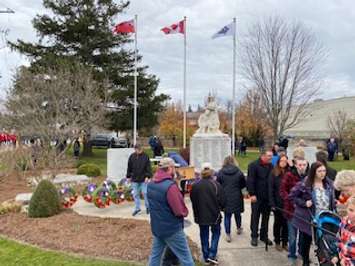 Listowel Remembrance Day 2022 (Photo by Ryan Drury)