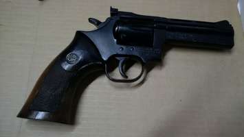 Gun seized in Project KIRBY. (Photo courtesy OPP)