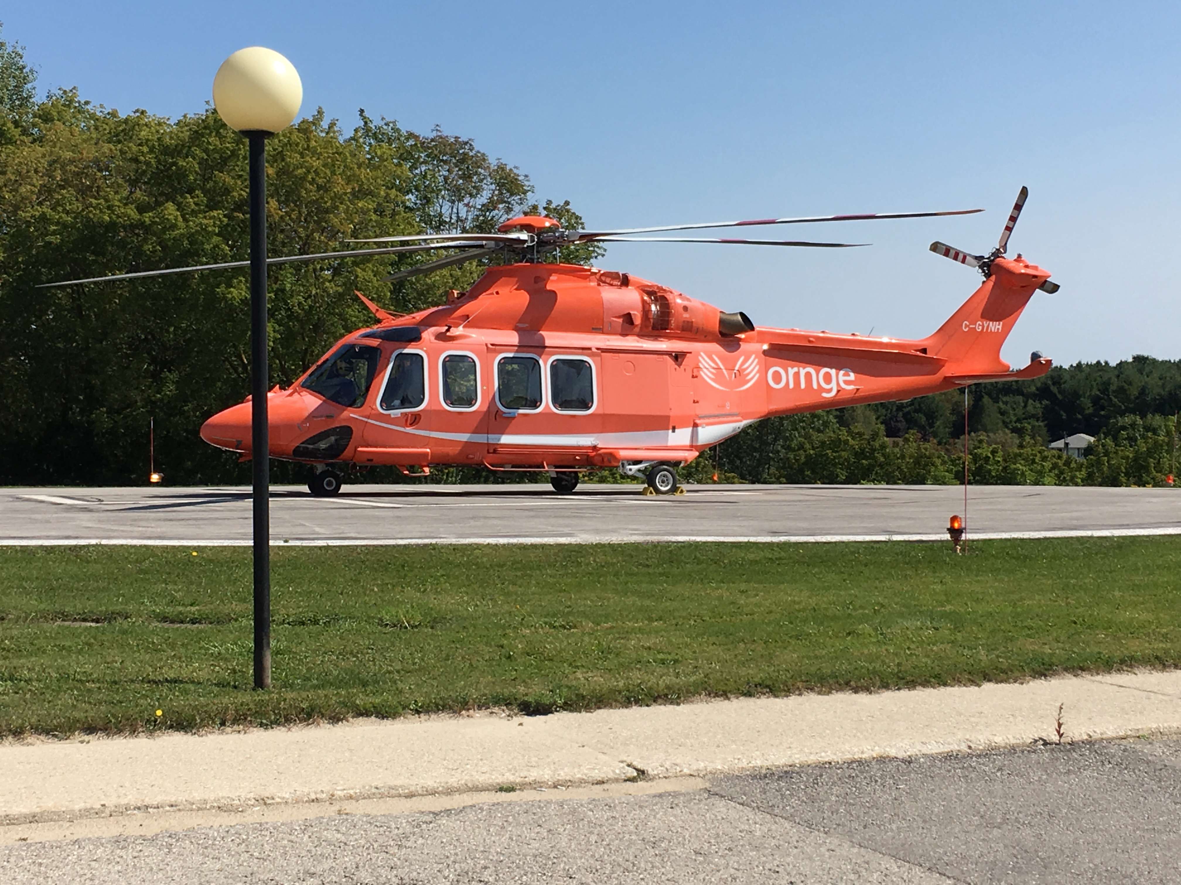 Driver airlifted to hospital after crashing into tree