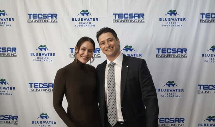 Tessa Virtue and Scott Moir. May 7, 2026. (Photo by Natalia Vega)
