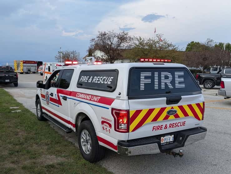 Photo courtesy of Point Edward Fire and Rescue via Facebook