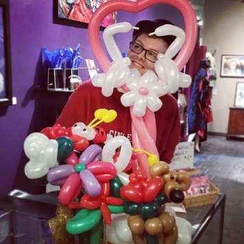 Twisted Chris during busy the Valentine holiday 2014 (Photo courtesy of Chris Deacon via Facebook)