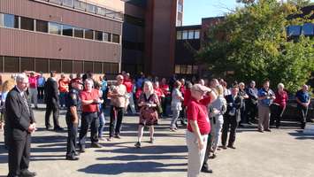 The crowd during the United Way of Chatham-Kent's kickoff event (Photo by Jake Kislinsky)
