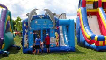 Attractions at the Super Kids CK Launch (Photo by Jake Kislinsky)