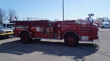 Display at Emergency Preparedness Day. Photo by Jake Jeffrey. May 6, 2016 (blackburnnews.com)