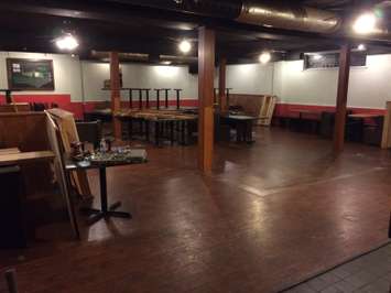 The inside of what will be the new O'Vinshaw's Brewpub in LaSalle. (Photo courtesy Becky Ormshaw)