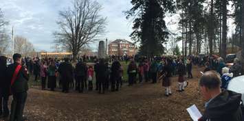 Chatsworth Remembrance Day 2014.  Photo by: Mike Wildeboer