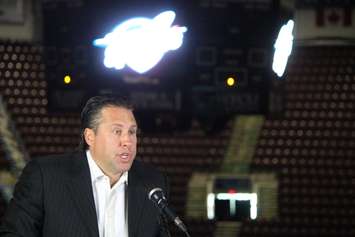 BlackburnNews.com file photo of Windsor Spitfires Vice President and General Manager Warren Rychel, July 3, 2015. (Photo by Jason Viau)