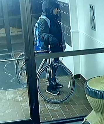 Police seek to identify this man. February 13, 2019. (Photo courtesy of Chatham-Kent Police Services).