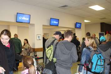 Maiden flight of Air Transat from Windsor to Punta Cana, Dominican Republic, December 21, 2015.  (Photo by Adelle Loiselle)