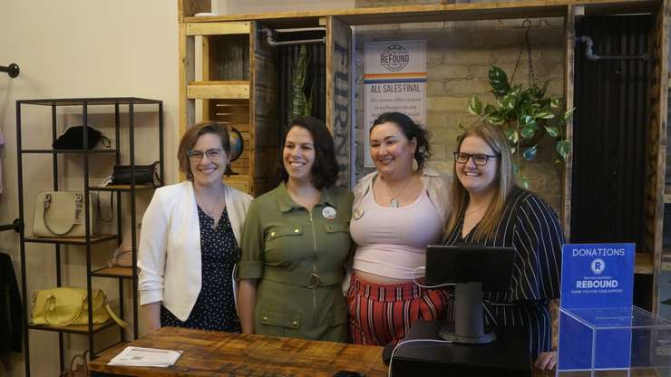 Grand opening of The ReFound Store. May 5, 2023. (Photo by Natalia Vega)