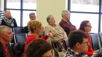 Chatham-Kent residents at a Liberal health town hall meeting (Photo by Jake Kislinsky).