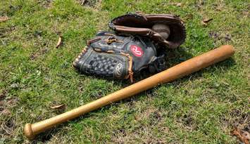 Baseball Gloves and Bat (Blackburnnews.com Photo By Jake Jeffrey)