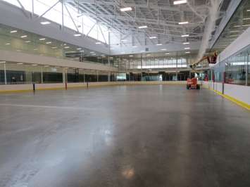 One of two ice NHL size ice pads at the Bostwick Community Centre on Southdale Rd. W. (Photo by Miranda Chant, Blackburn News)