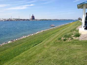 St.Clair River, (Photo by Briana Carnegie)