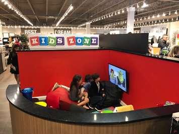 The kid zone in Sarnia's new Tepperman's store. April 27, 2018 (Photo by Melanie Irwin)