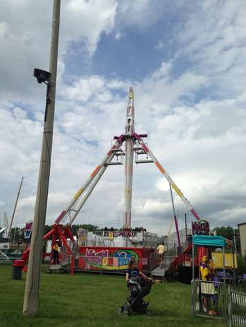 Local residents attend the LaSalle Strawberry Festival at Gil Maure Park, June 14, 2015. (Photo by the Blackburn Radio Summer Patrol)