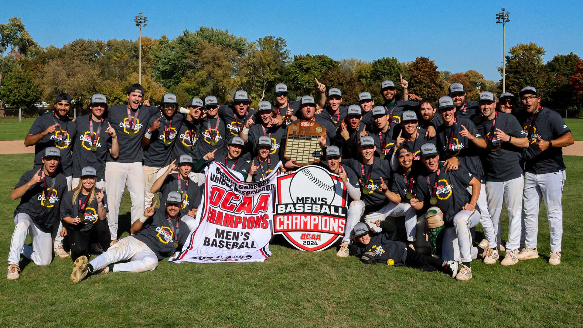 St. Clair Men's Baseball win provincial gold, St. Clair women's