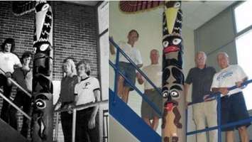 Tecumseh SS Totem Pole. (Photo from the Change.org petition). 