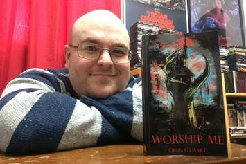 Craig Stewart, a Chatham native, recently published his first novel entitled Worship Me. (Photo courtesy of Craig Stewart)