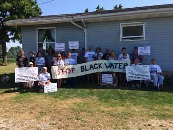 Activist group Water Wells First is reporting a second contaminated water well has been found in North Kent.  Aug 02, 2017. (Photo by Paul Pedro)