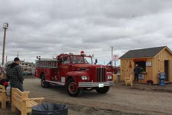 Fire truck parade. September 22, 2018. (Photo by Natalia Vega).
