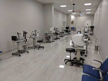 Dr. Murari Patodia's new state-of-the-art eye surgery centre (Blackburnnews.com photo by Josh Boyce)