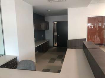 Inside the new animal shelter in Chatham. May 23, 2019. (Photo courtesy of Sophie Marvell and Kiana Mailloux)