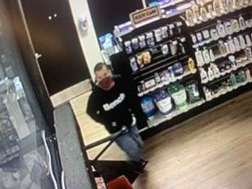 Chatham-Kent police want to identify this man in connection with a break and enter investigation.