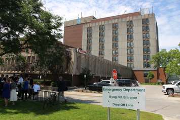 BlackburnNews.com file photo of Windsor Regional Hospital's Metropolitan Campus, July 16, 2015. (Photo by Jason Viau)