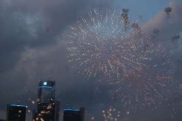 Thousands attend the 2015 Detroit Ford Fireworks Display along Windsor's waterfront on June 22, 2015. (Photo by Ricardo Veneza)
