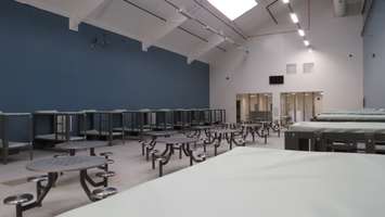 An inmate dormitory within the new Regional Intermittent Centre at the Elgin-Middlesex Detention Centre in London, September 13, 2016. (Photo by Miranda Chant, Blackburn News.)