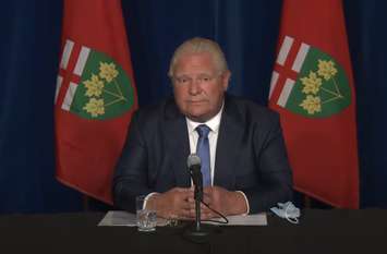 Ontario Premier Doug Ford, September 22, 2021. (via YouTube)
