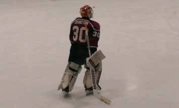 The Chatham Maroons take on the Strathroy Rockets, February 3, 2016. (Photo by Matt Weverink)