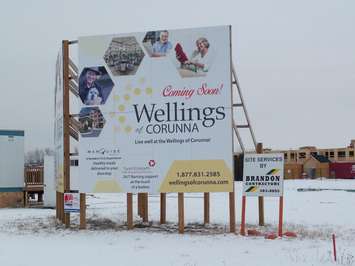 Wellings under construction in St.Clair Twp. BlackburnNews.com  photo by Rebecca Brander. 