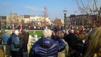 2015 Remembrance Day in Goderich